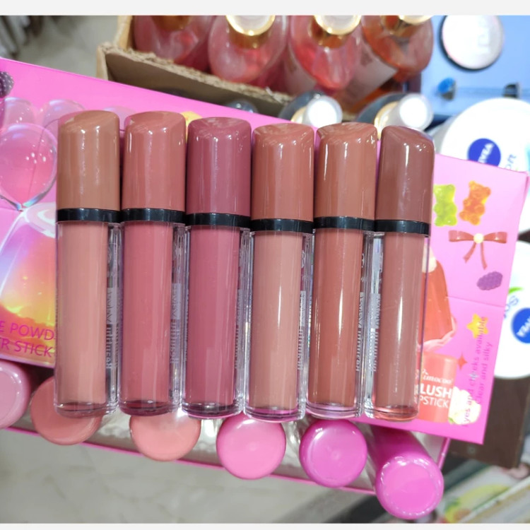 رژلب مایع رمانتیک مات ولوت 24 ساعته (پک6عددی)