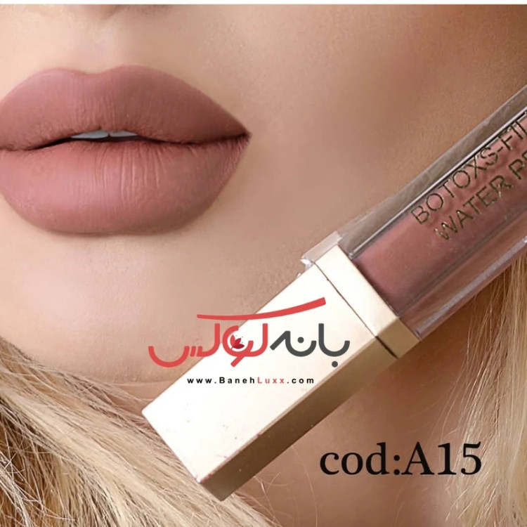 رژلب مایع 24 ساعته گلدن مود فرانسه گیاهی بدون سرب حاوی بوتاکس و فیلر
