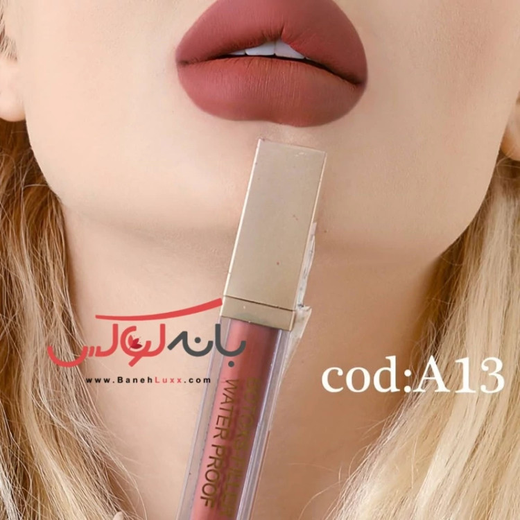 رژلب مایع 24 ساعته گلدن مود فرانسه گیاهی بدون سرب حاوی بوتاکس و فیلر