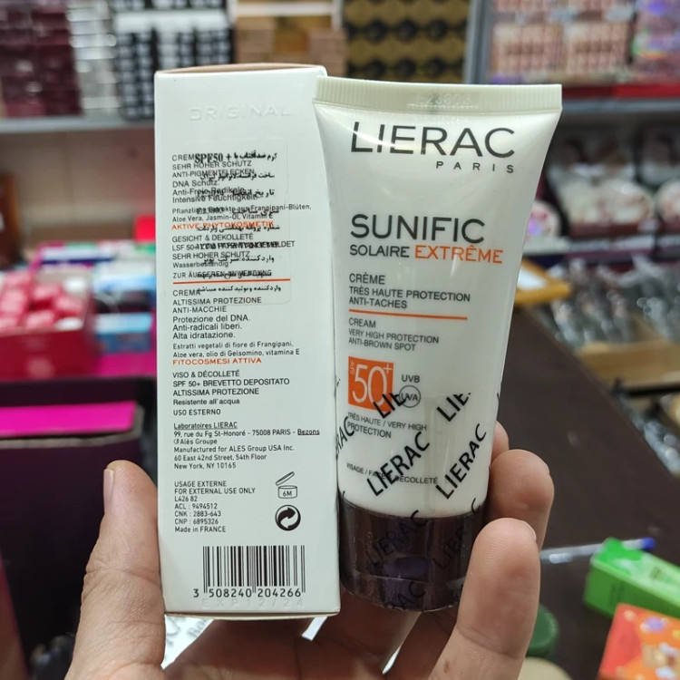 ضد آفتاب لیراک SPF50 اورجینال فرانسه