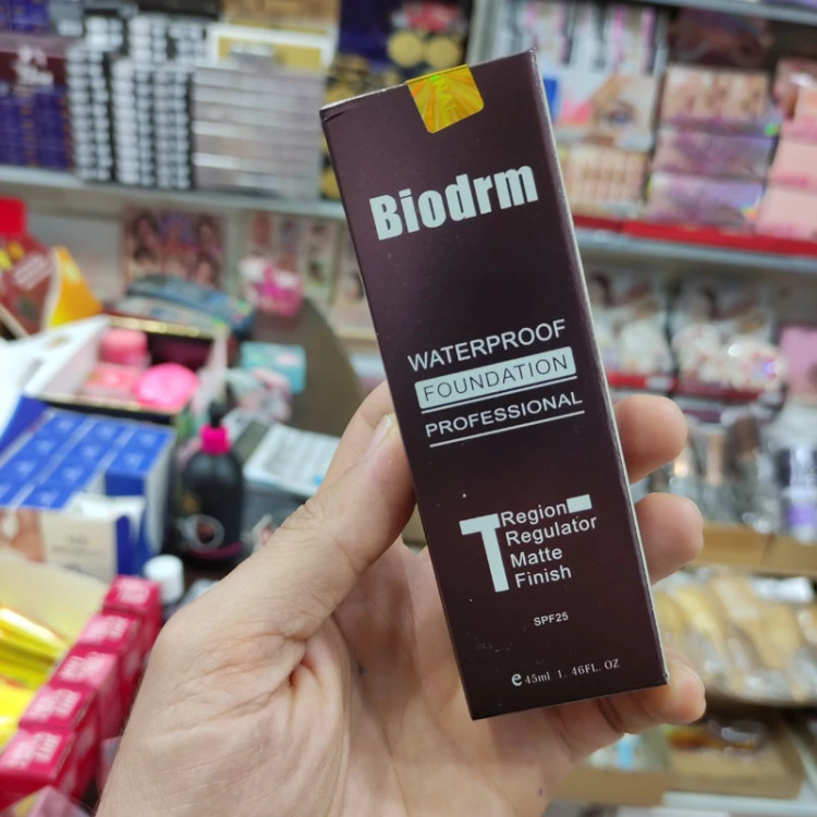 کرم پودر بیودرم فرانسه اصلی کاملا مات با SPF 25