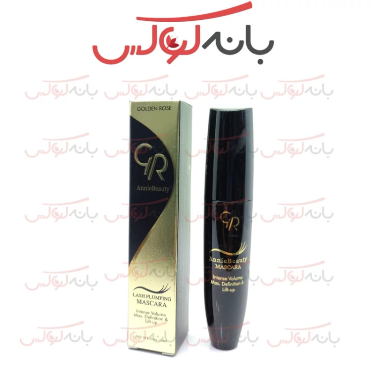 ریمل گلدن رز -ضد آب و 24 ساعته با فرچه مویی- حجم دهنده و بلند کننده حاوی خرده مژه با مواد معدنی و مینیرال