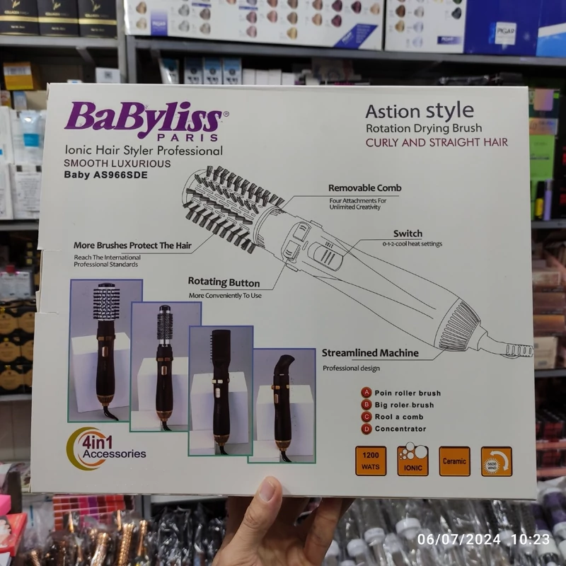سشوار چرخشی بابلیس 1200 وات