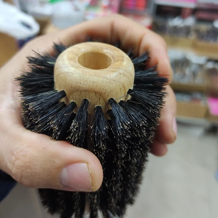برس گرد موی چوبی نسوز سشواری سایز 37