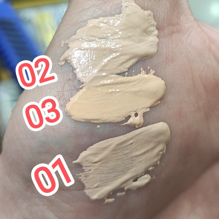 کرم پودر تاچ لیدی مدل faux filter