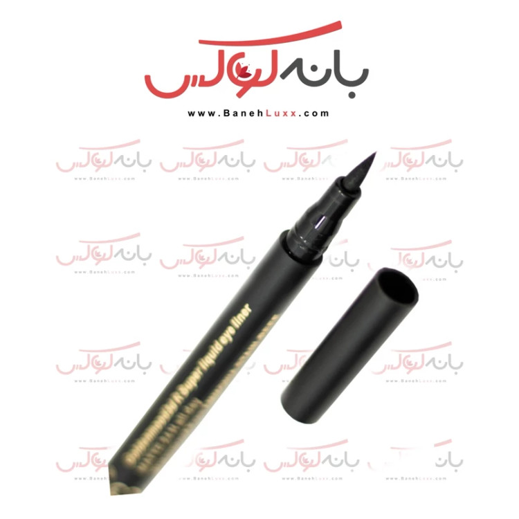 خط چشم ماژیکی گلدن مود فرانسه کاملا ضد آب و 24 ساعته- ضد حساسیت و مواد گیاهی- بدون امونیاک و مات-بدون بستن منافذ اشکی