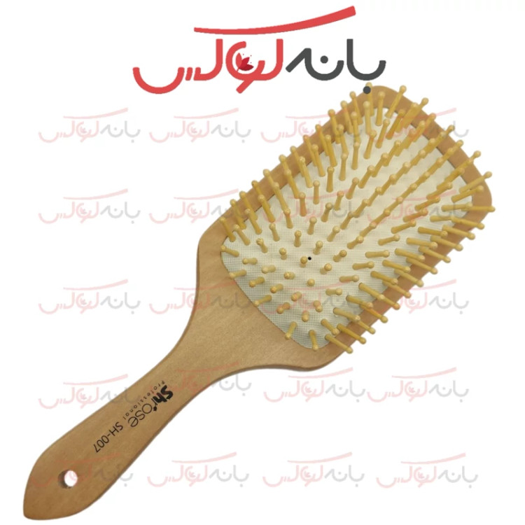 برس چوبی بامبو شیروز کره ضد استاتیک