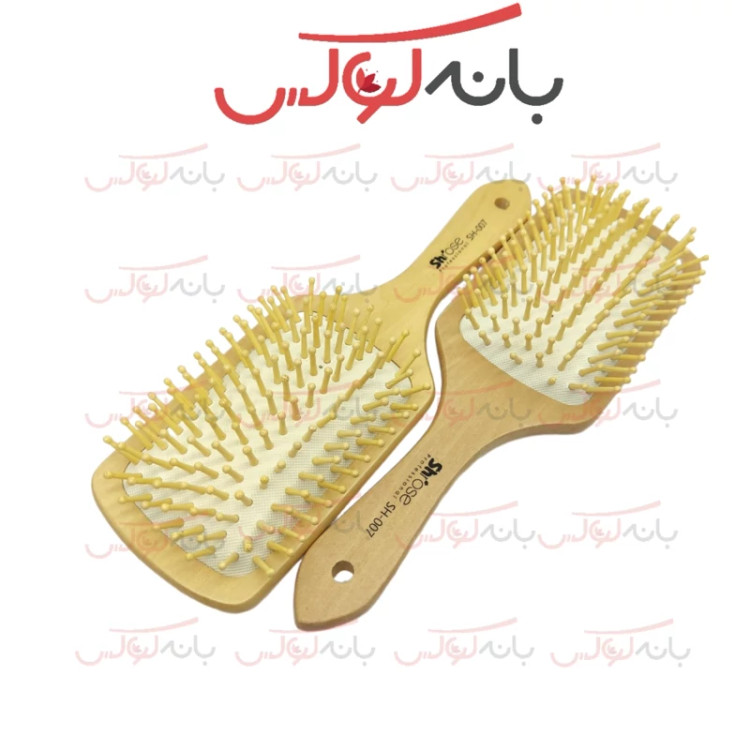 برس چوبی بامبو شیروز کره ضد استاتیک