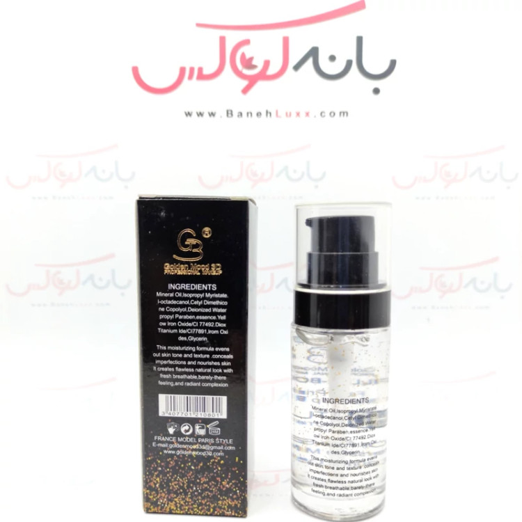 پرایمر گلدن مود فرانسه- آنتی اکسیدانته با مواد گیاهی-حاوی فیلر و بوتاکس-مات کننده و 24 ساعته-ضد چروک و فاقد چربی-spf 25