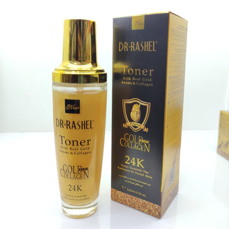تونر کلاژن طلا 24K دکتر راشل ۱۲۰ میل