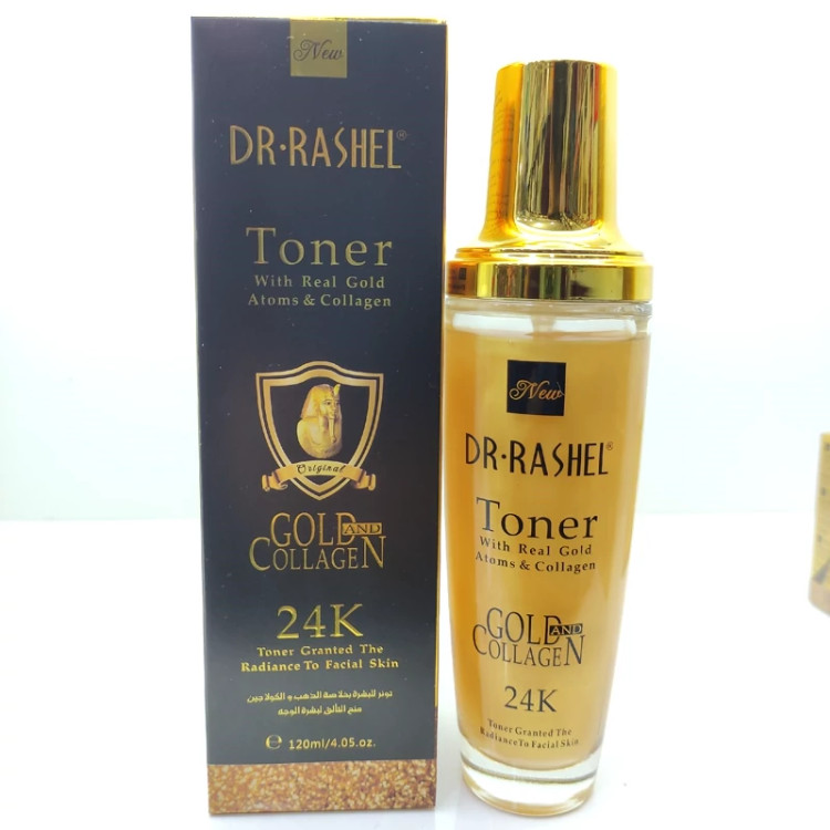 تونر کلاژن طلا 24K دکتر راشل ۱۲۰ میل