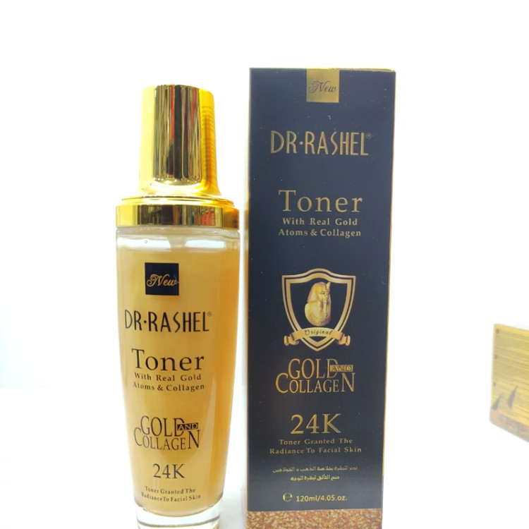 تونر کلاژن طلا 24K دکتر راشل ۱۲۰ میل