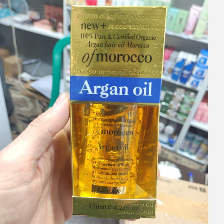 روغن مو لاو جوجو مدل آرگان مراکشی اصل حجم 120 میل