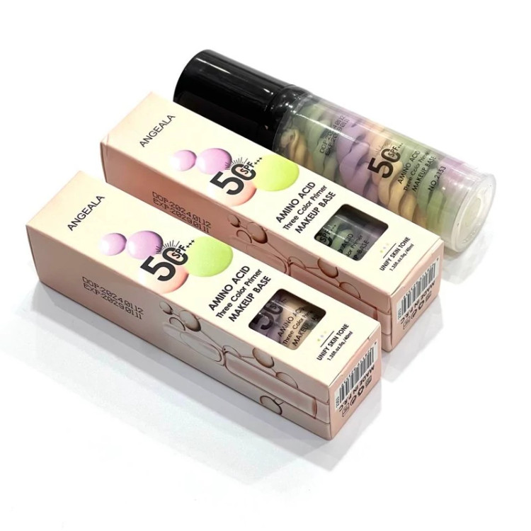 پرایمر رنگی SPF 50 آنجلا حاوی آمینو اسید