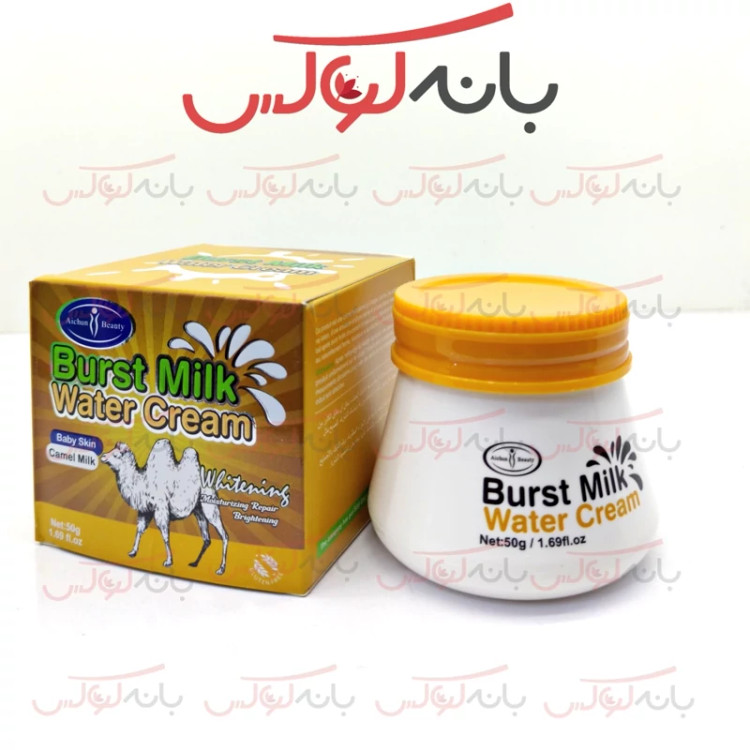 کرم شیر شتر ایچون بیوتی- مرطوب کننده و ترمیم سلولی و روشن کننده و جوانسازی پوست صورت و بدن -فاقد گلوتین