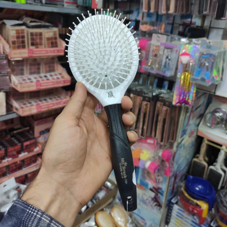 برس مو گرد پلاستیکی مستر براش طبی