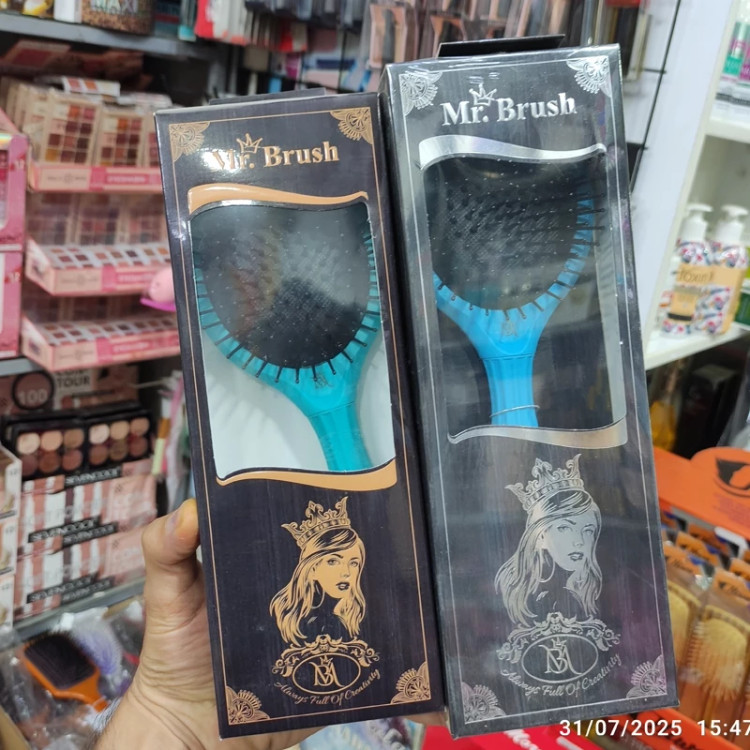 برس پلاستیکی طبی مستر براش گره باز کن مو