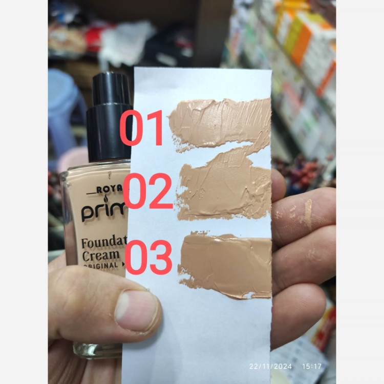 کرم پودر مات 24 ساعته رویال پریما