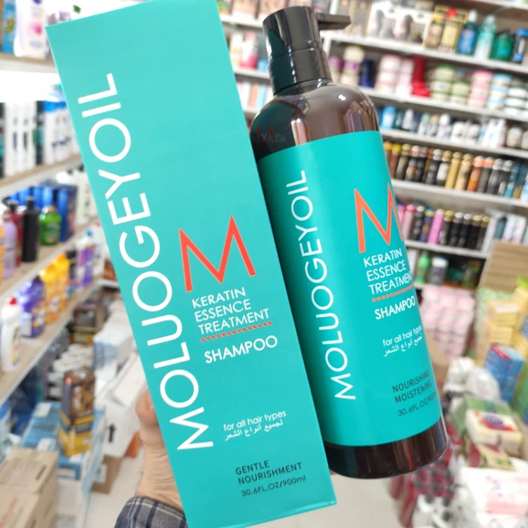 شامپو کراتینه مولوجی اویل Moluogey oil بدون سولفات و امونیاک و نمک حاوی جلبک دریایی و ترمیم کننده