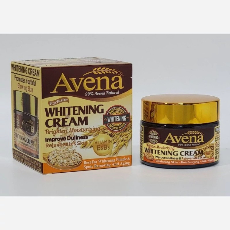 کرم سفید کننده صورت جو دوسر و جوانه گندم آونا Avena