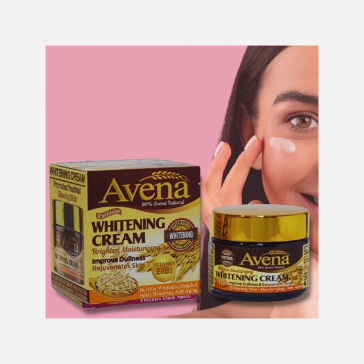 کرم سفید کننده صورت جو دوسر و جوانه گندم آونا Avena