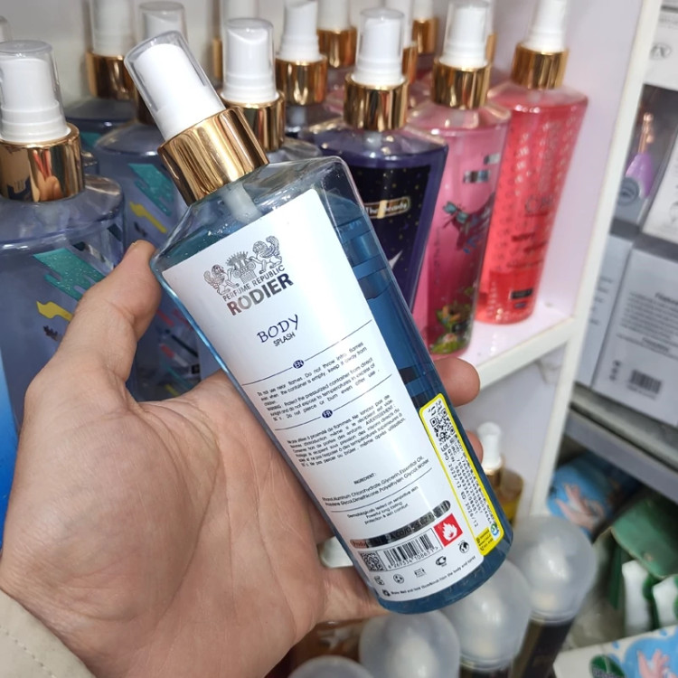 بادی اسپلش ادکلنی رودیر رایحه بلو چانل