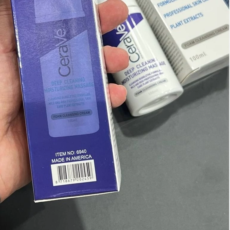 فوم براش دار شستشوی صورت سراوی فرانسه