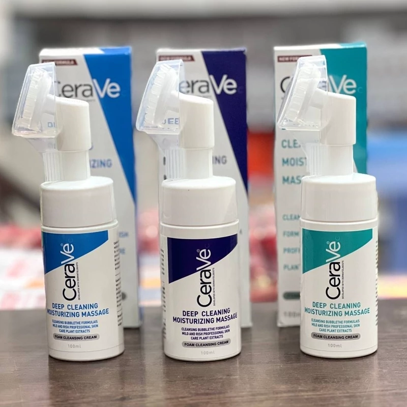 فوم براش دار شستشوی صورت سراوی فرانسه