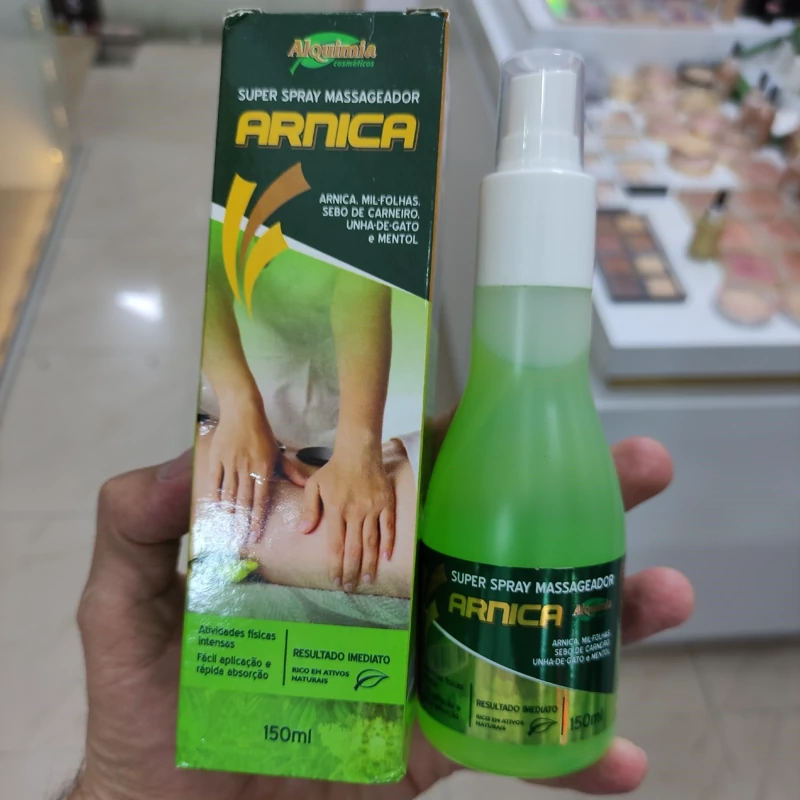 اسپری و روغن ماساژ الکیومیا برزیلی اصل
