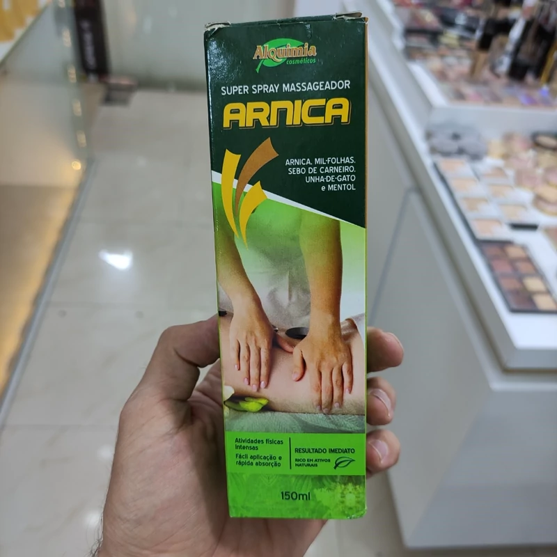 اسپری و روغن ماساژ الکیومیا برزیلی اصل