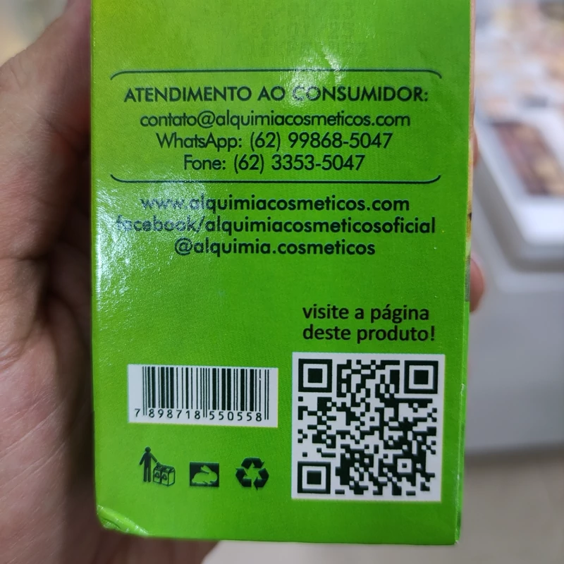 اسپری و روغن ماساژ الکیومیا برزیلی اصل