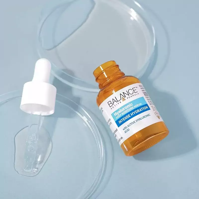 ست سرم دو قلو بالانس انگلستان (ویتامین C و هیالورونیک اسید)