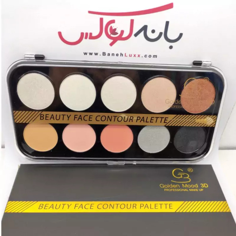 پالت کانتور 10 رنگ گلدن مود فرانسه