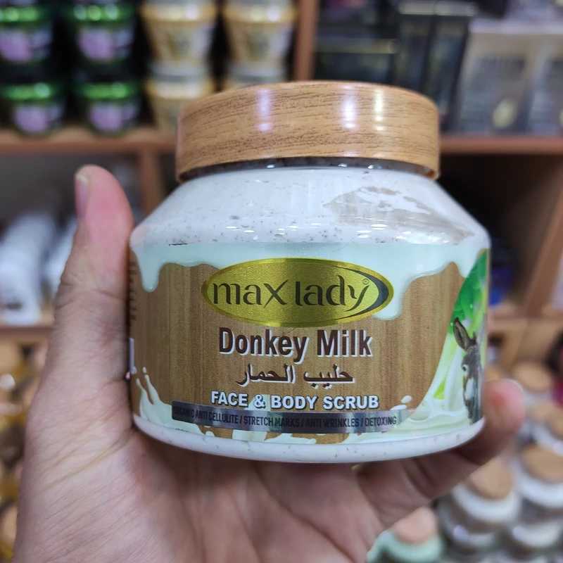 اسکراب صورت و بدن شیر مکس لیدی 300 میل