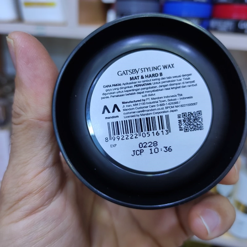 واکس مو گتسبی مدل MESSY LAYER (درجه سختی 3)