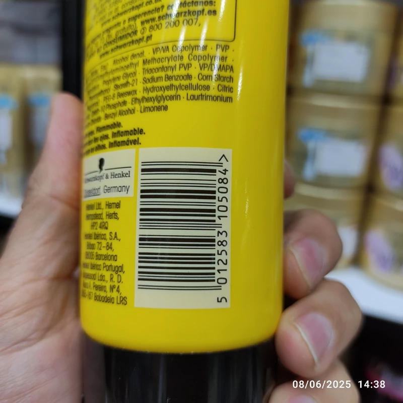 چسپ مو got 2b شوارتزکوف آلمانی حالت دهنده 72 ساعته