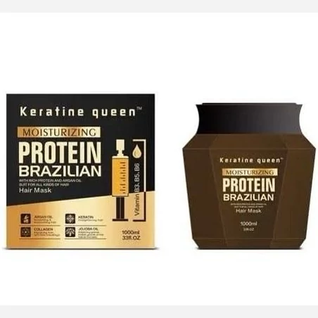 ماسک مو پروتئین کراتین کویین برزیلی