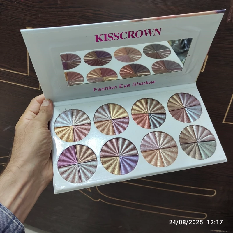 پالت سایه 32 رنگ کیس کراون