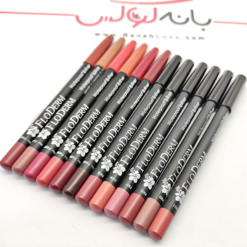 خط لب گیاهی فلودرم ایتالیا (پک 12 رنگ)