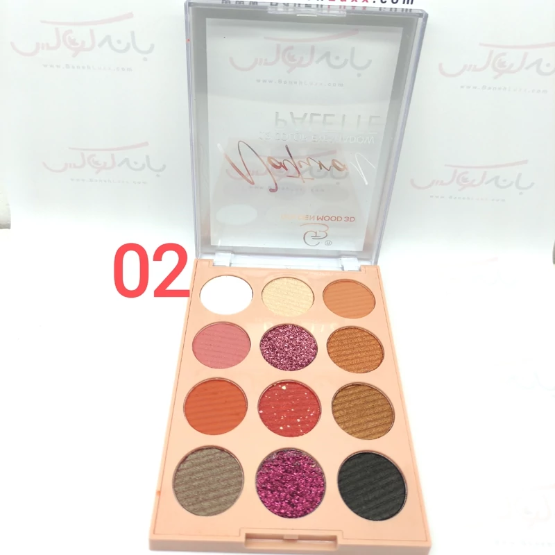 پالت سایه چشم 12 رنگ گلدن مود