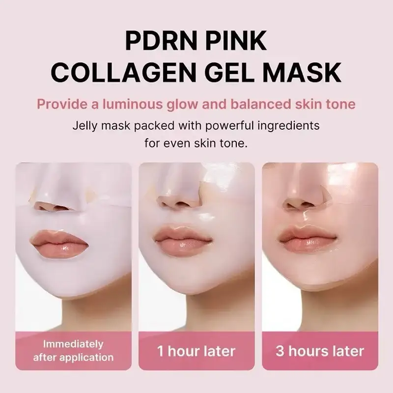 ماسک صورت هیدروژلی کلاژن و PDRN مدی کیوب کره