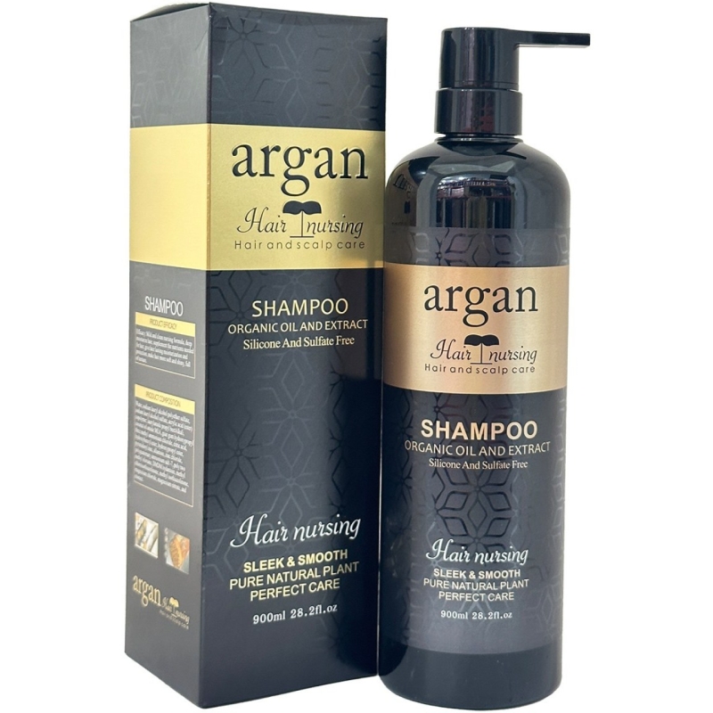 شامپو آرگان فاقد سولفات هیر نرسینگ Hair Nursing
